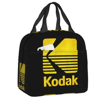 Kodak Kodachrome Изолированные пакеты для ланча для школьной офисной фотосъемки, сменный термоохладитель, ланч-бокс для женщин и детей