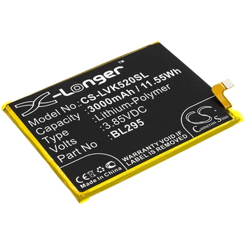Аккумулятор BL295 для Lenovo K5s K5s TD-LTE с двумя SIM-картами PADL0006CN