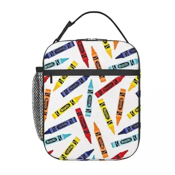 Карандаши, студенческая школьная сумка для ланча, Оксфордская сумка для ланча для офиса, путешествий, кемпинга, термоохладитель, ланч-бокс