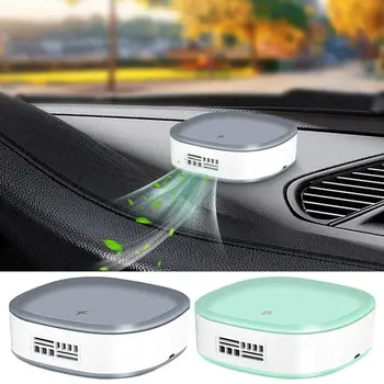 Очиститель воздуха для автомобиля USB-распылитель холодного тумана с красочным мягким светом, Малошумный Воздухоочиститель, фильтры для дыма, Различные ароматы