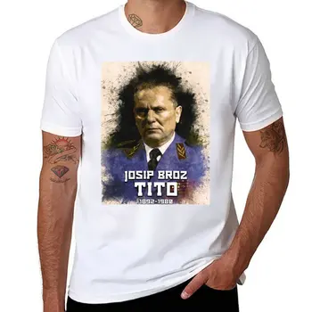 Новый Иосип Броз Тито, 1892-1980, президент Югославии, футболка SFRJ, забавные футболки, мужская одежда, мужские забавные футболки
