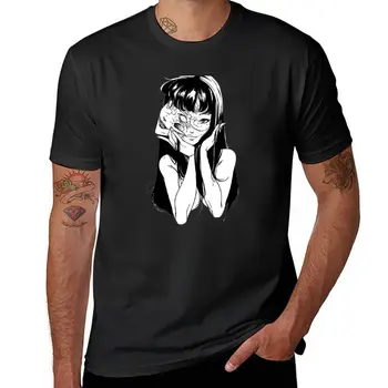 футболка tomie, летний топ, возвышенная футболка, аниме-одежда, мужские графические футболки, аниме