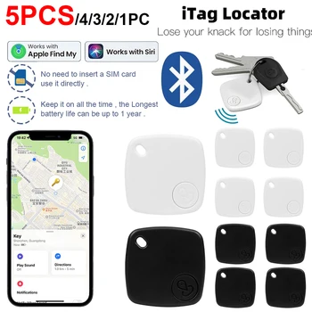 1-5 шт. Мини-GPS-трекер, Bluetooth-устройство для защиты от потери, сумка для домашних животных, кошелек, отслеживание для Iphone / IOS, умный искатель, Локатор, аксессуары