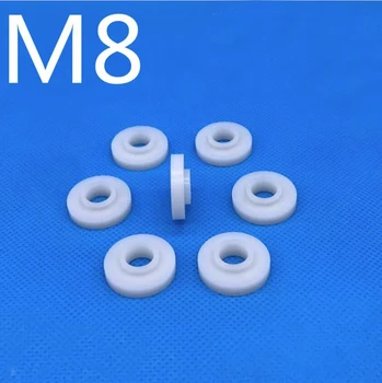 Нейлоновая прокладка M8, Пластиковая шайба типа Step T, Полая стойка, Транзисторная изоляция, Распорный винт, протектор белого цвета