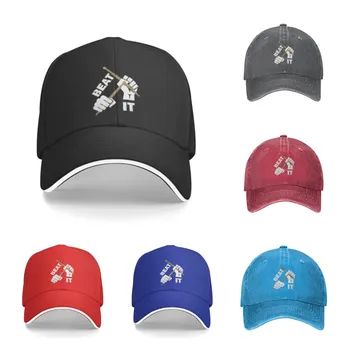2020 Самые продаваемые музыкальные шляпы Drummers Funny It для мужчин и женщин, потертая бейсболка, пляжная шляпа от солнца для папы, черная кепка