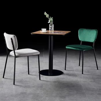 Дизайн гостиной, реплика обеденных стульев, акцент на современной скандинавской кухне, стулья для столовой, дизайнерская мебель для библиотеки Силла Ратан