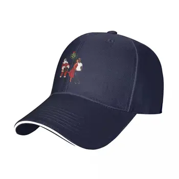 Новый Санта кто? (прозрачный фон) Бейсбольная кепка, мужская роскошная мужская шляпа, шляпа лошади, шляпы для женщин, мужские шляпы