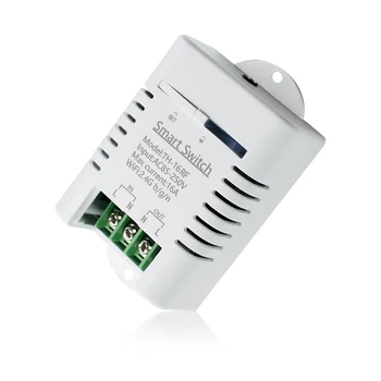 16A WiFi Smart TH16 Switch Мониторинг температуры и влажности WiFi Переключатель термостата для Alexa Google Home Tuya Smartlife eWeLink