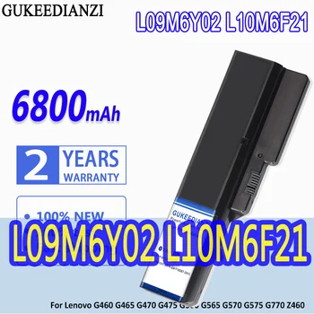 Аккумулятор GUKEEDIANZI L09S6Y02 L09L6Y02 L09M6Y02 L10M6F21 для Lenovo G770 Z460 G460 G465 G470 G475 G560 G565 G570 G575