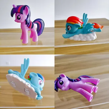 Hasbro My Little Pony Рэйнбоу Дэш Твайлайт Спаркл Кукла Подарки Игрушечная Модель Аниме Фигурки Коллекционируют Украшения
