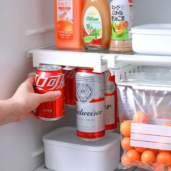 Подвесной стеллаж для хранения в холодильнике Стеллаж для хранения банок с напитками стеллаж для хранения пива с колой