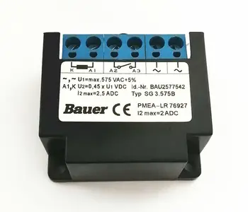 Заменить Bauer Typ SG 3.575B BAU2577542 U1 = макс.575VAC + 5% выпрямитель тормоза двигателя