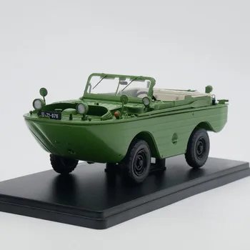 Отлитый под давлением Ixo в масштабе 1:24 Газ 46, советский военный автомобиль-амфибия, модель автомобиля из сплава, металлическая игрушечная модель автомобиля