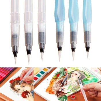 Акварельные кисти Акварельные кисти многоразового использования для рисования акварельными ручками