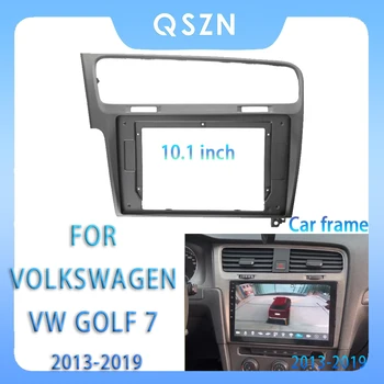 Для Volkswagen VW Golf 7 13-19 10,1-дюймовая автомобильная магнитола Android MP5 Player Панель Корпус Рамка 2Din головного устройства Стерео крышка приборной панели