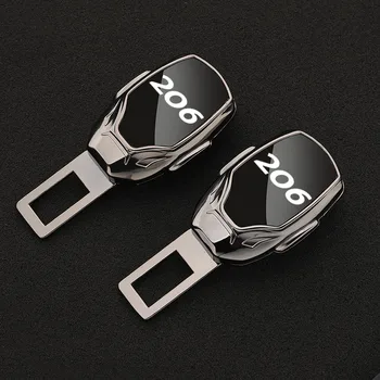 Аксессуары для интерьера автомобиля С Логотипом Auto, Изготовленный на Заказ Зажим для пряжки ремня безопасности Peugeot 206