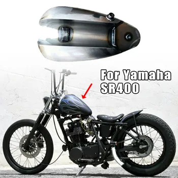 7Л Бензиновый топливный бак для мотоцикла Yamaha SR400 Модифицированный мотоцикл ручной работы Винтажная канистра для заправки маслом Elding с крышкой