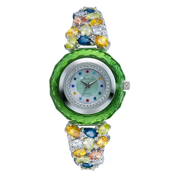 Новые женские часы Melissa Lady из японского кварца, модное платье, браслет, горный хрусталь, роскошный хрустальный подарок девушке на день рождения