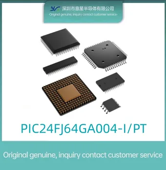 16-разрядный микроконтроллер PIC24FJ64GA004-I/PT QFP44, микрочип с микроконтроллером является оригинальным