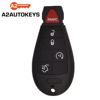 A2AUTOKEY Для JEEP 2008-2016 4 + 1 Кнопки ASK 433,92 МГц ID46 FCC ID IYZ-C01C Smart Remont Автомобильный Ключ