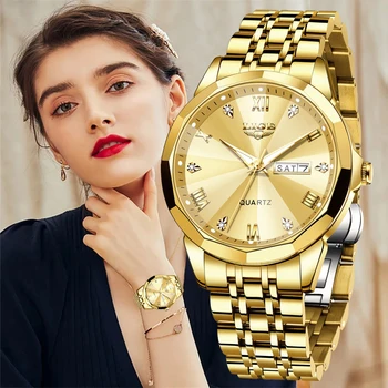Модные часы для женщин; Лидирующий бренд; Женские креативные Стальные Женские часы-браслет; Женские водонепроницаемые часы Relogio Feminino