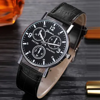 Новые модные мужские часы, деловые кварцевые часы для мужчин, женские наручные часы для мальчиков, повседневные кожаные мужские часы Reloj Hombre