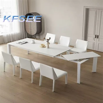 Регулируемый по длине 180-220 см Обеденный стол Kfsee