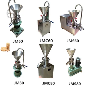 Различные модели Оборудования для обработки коллоидной пасты из кунжута, оборудование для производства арахисового масла, машина для производства орехов