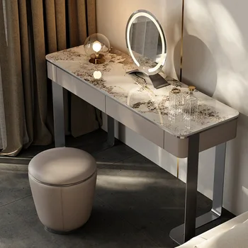 Мебель для спальни Итальянский минималистский комод из массива дерева туалетный столик современный минималистский комод
